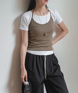 Beoni Cotton Halter Neck Sleeveless