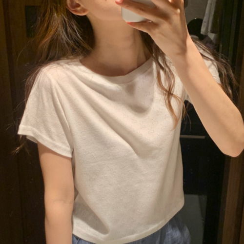 Heart cap sleeve t-shirt
