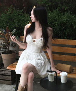 Hippo Pumpkin Ribbon Mini Dress -3 Colors