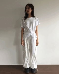 Slit Summer Parachute Pants