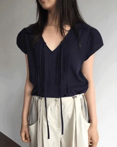 Levant cap sleeve blouse *Ivory available for same day shipping