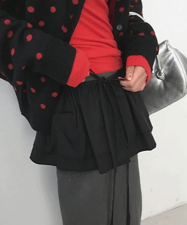 Siora Layered Cancan Wrap Skirt