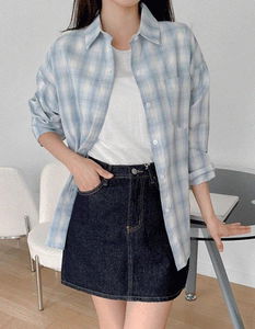Yeri Check 5 One Pocket Check Shirt Shirt
