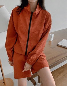Taya #Seersucker Windbreaker