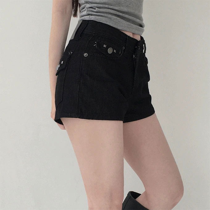 T-Bill Pocket Stud Shorts -2 colors 短裤