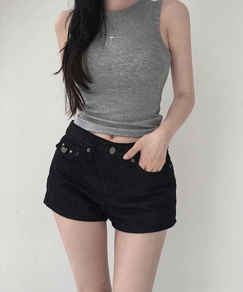 트빌 포켓 스터드 숏팬츠 -2 color