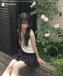 Whipping Dot Balloon Mini Skirt