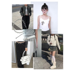 White,Ootd,Casual,Vintage,Miniskirt,Feminine 코디