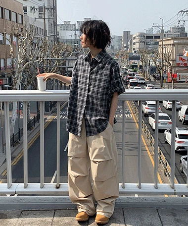 Zenith Parachute Wide Cotton Pants