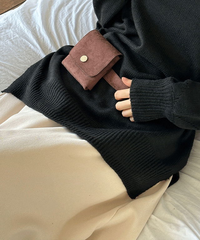 Solar Western Suede Mini Bag Belt