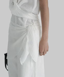 Flony Layered Wrap Skirt