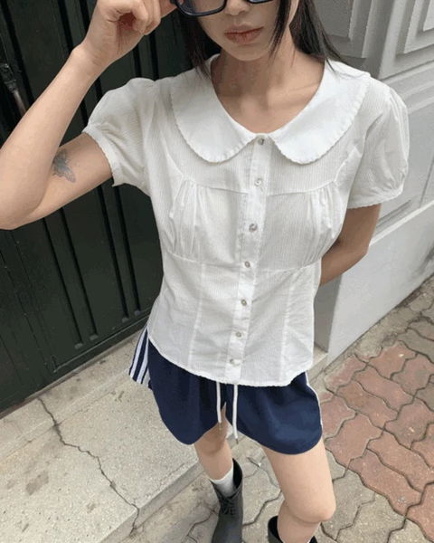 雪紡襯衫