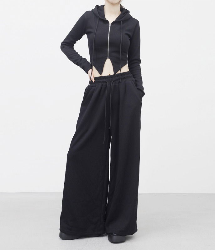 Tincture Crop Hooded Set