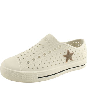 Soft Jelly Punching Sneakers White
