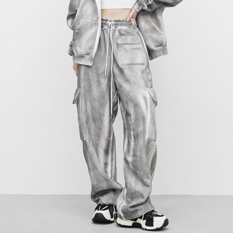 Brine spray string pants