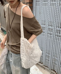 Echa Vintage Ethnic Pattern Shoulder Bag
