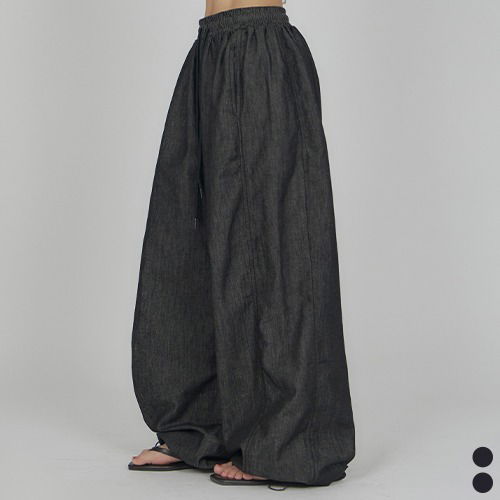 Cool Wide Banding Denim DE026