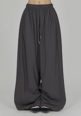 Cooling Nylon Waterproof Wide Pants PA034