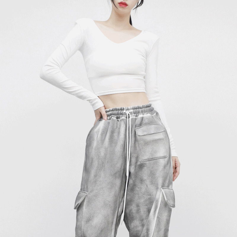 Cora Pad V-Neck T-Shirt