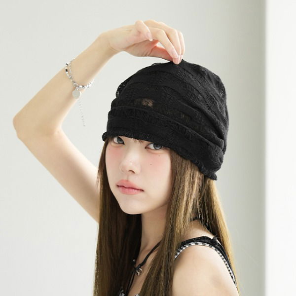 Rice See-Through Beanie