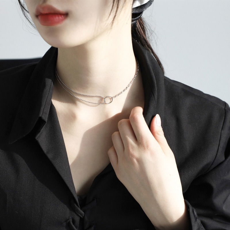 브렛 링 언발 체인 초커