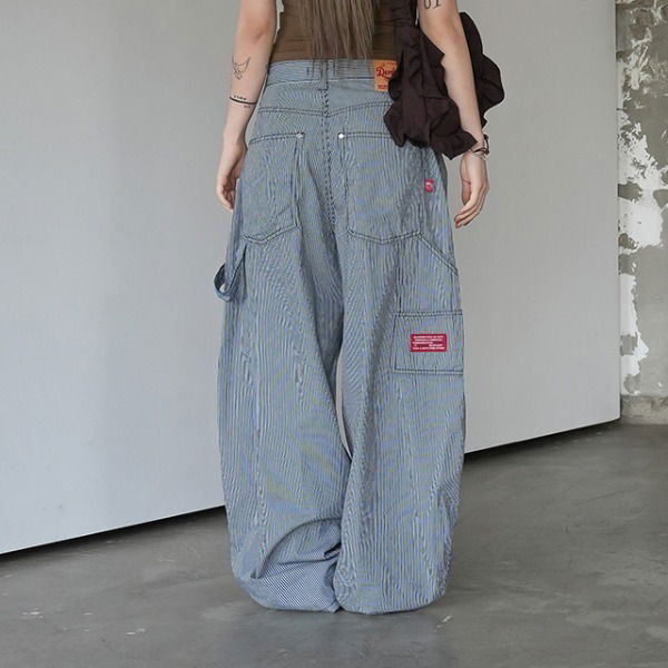 Rockevin Stripe Carpenter Pants