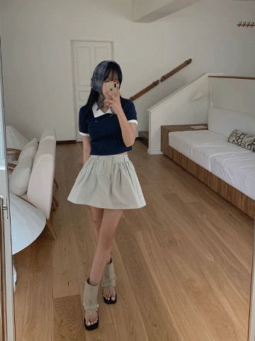 헤브 스커트 팬츠
