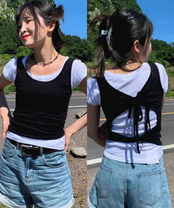 圓領背心
