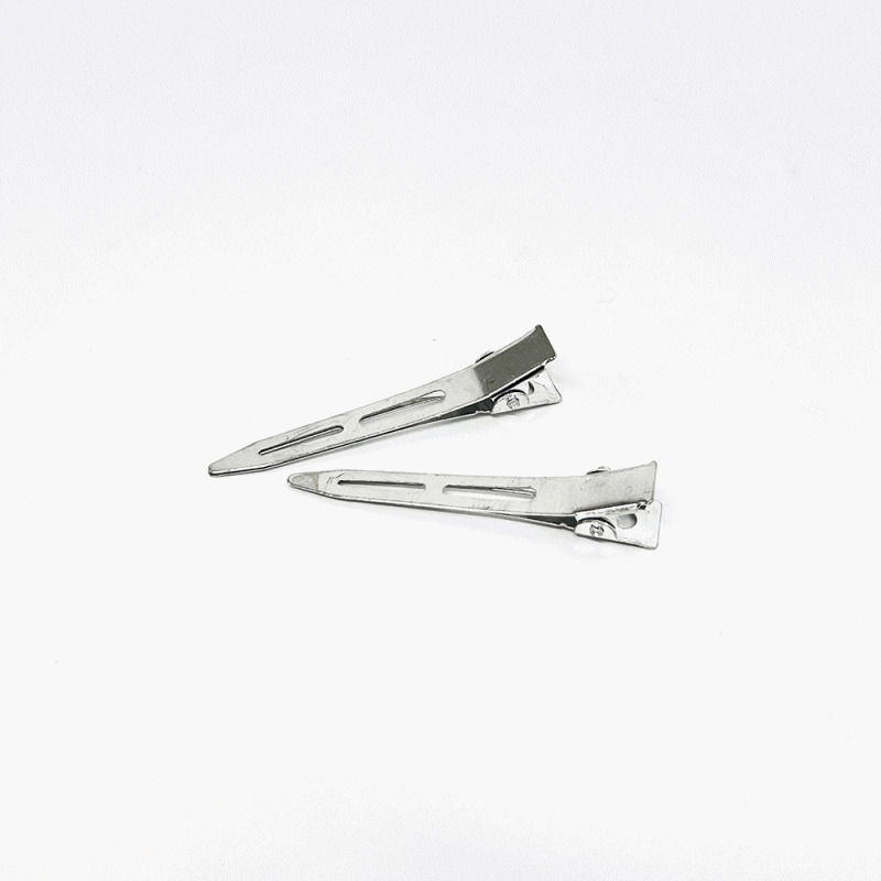 Glazed thin metal hairpin 配飾