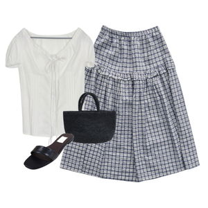 skirt,blouses,ToteBags 코디