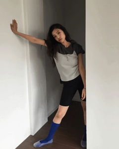 Liang Frill Biker Shorts