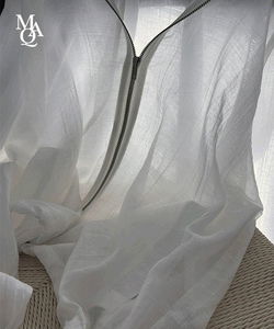 Elden See-Through Overfit Tencel Windbreaker Hooded Jacket