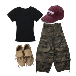 pants,ShortSleeve,sneakers 코디