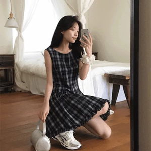 Bona Check Dress