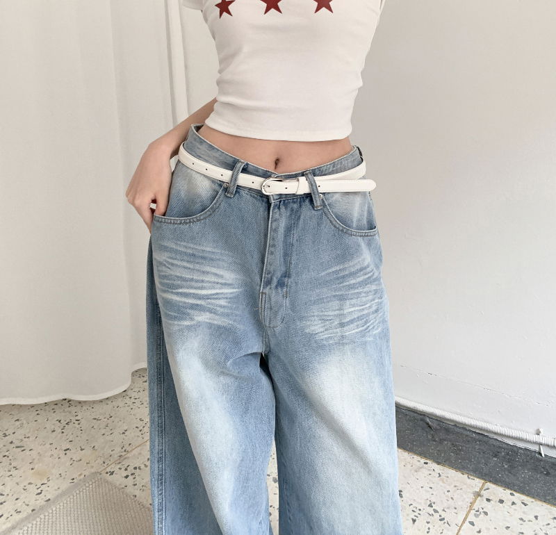 반팔 티셔츠 모델 착용 이미지-S1L21