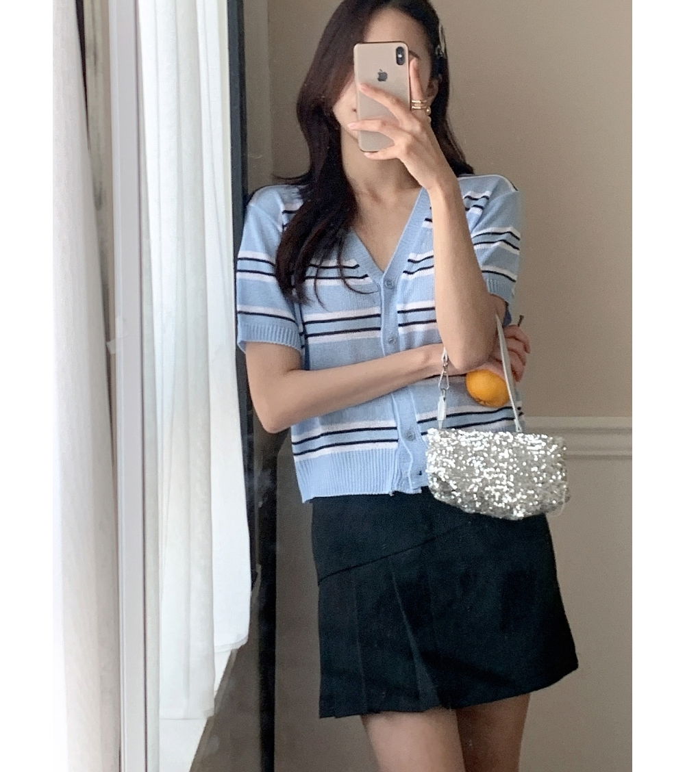 카디건 모델 착용 이미지-S1L18