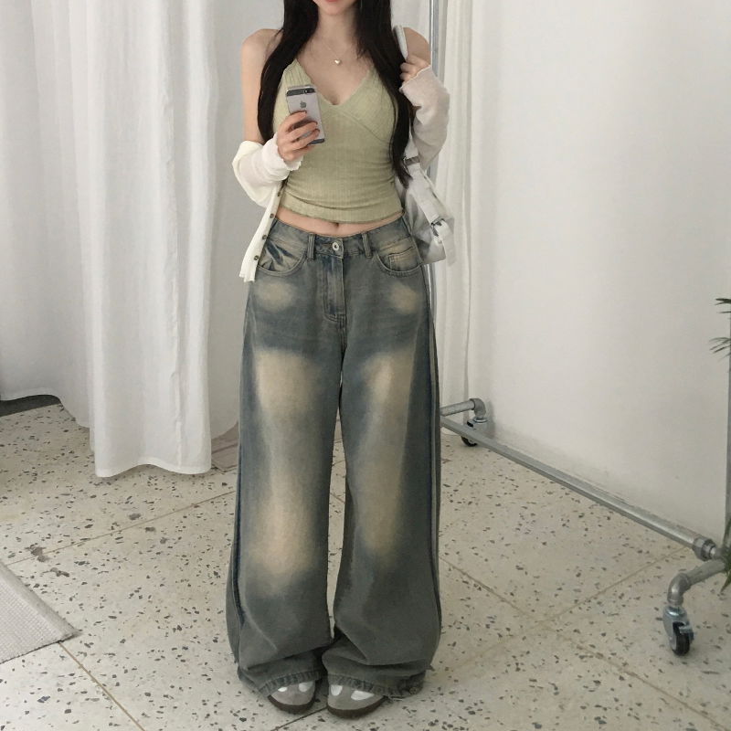 민소매 모델 착용 이미지-S1L24