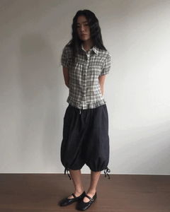 Selvage Culotte Denim Pants