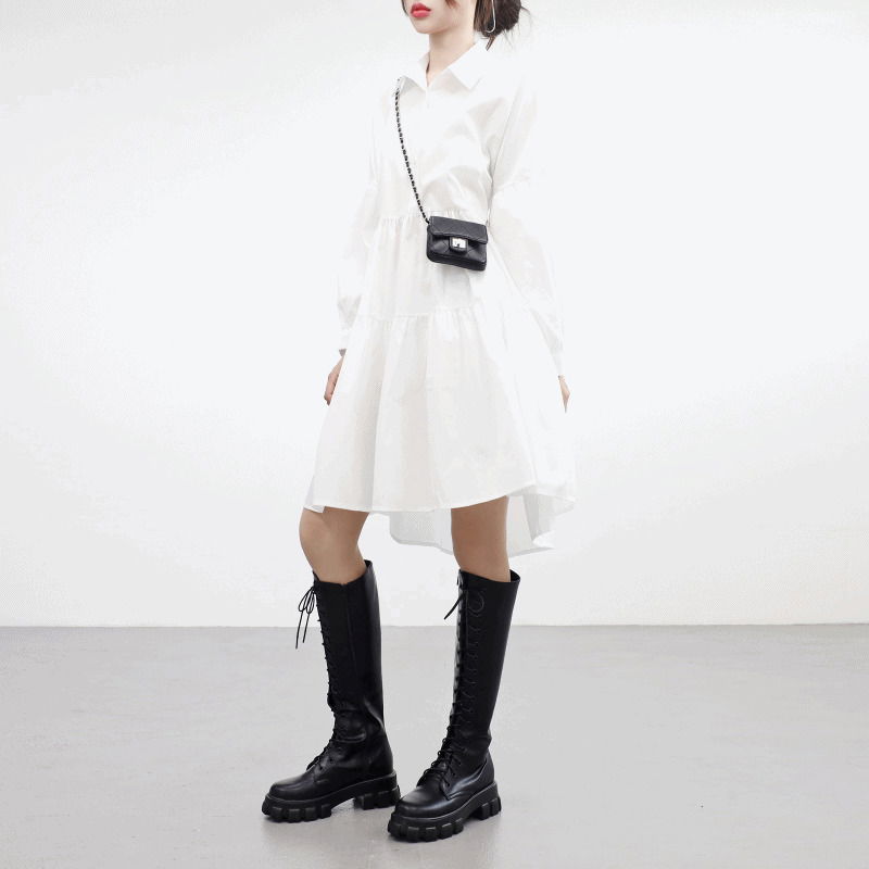 Frena Cancan Shirt Dress