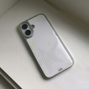 Totu Star Silver Epoxy iPhone Case