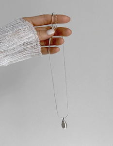 Lemon #Slim Waterdrop Necklace