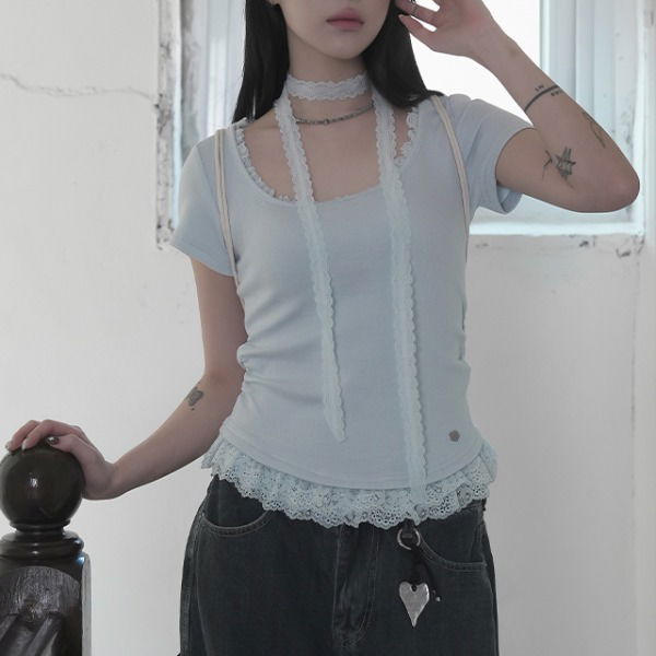 ブロンディレースTシャツ