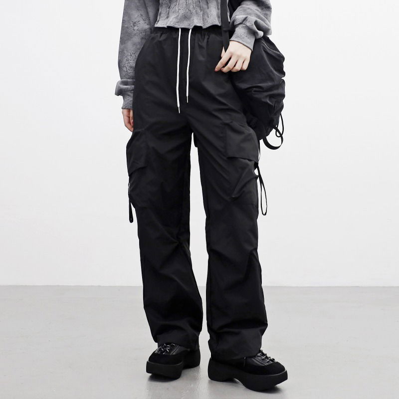 【NONCODE】Moko String Cargo Pants NONCODE - Moko string cargo pants - Codibook.
