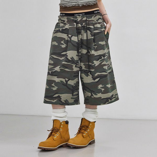 Clinique Camo Bermuda Shorts