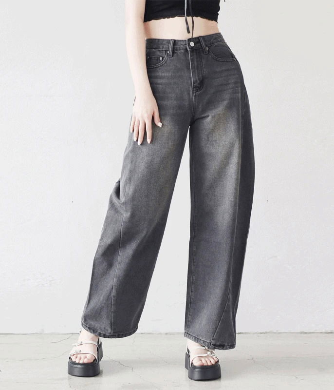 Modi Split wide denim pants 牛仔褲