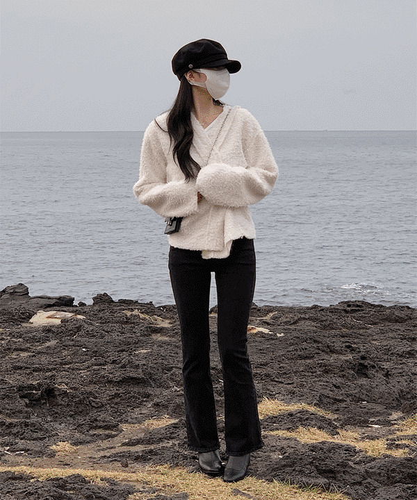 Pody two button Flared pants 长裤