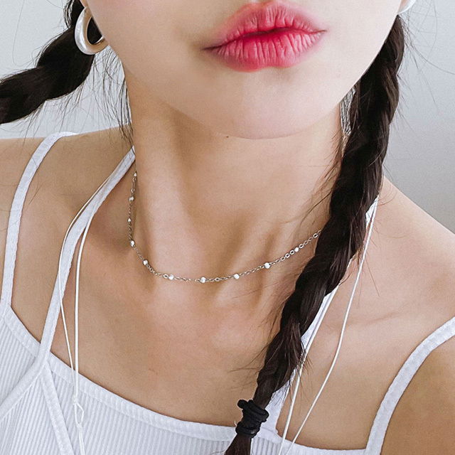 choker linna chain necklace