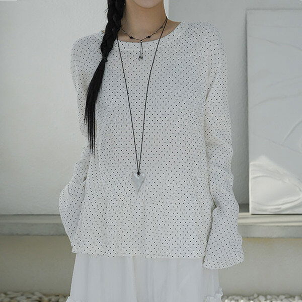 Romea Frill Dot T-shirt
