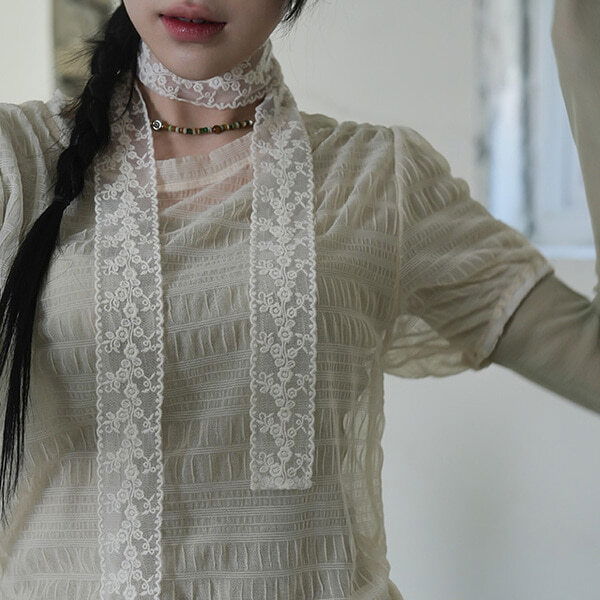 Rubin lace muffler