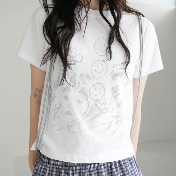Happyni Print T-shirt